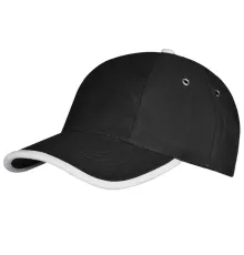 Бейсболка Unit Trendy, черная с белым