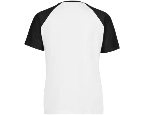 Футболка мужская T-bolka Bicolor, белая с черным Футболка мужская T-bolka Bicolor, белая с черным