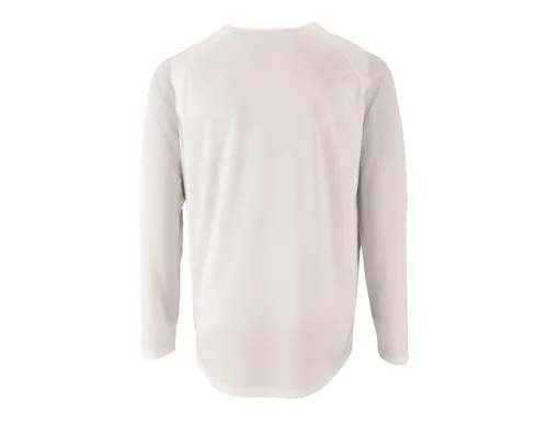 Футболка с длинным рукавом Sporty LSL Men, белая Футболка с длинным рукавом Sporty LSL Men, белая