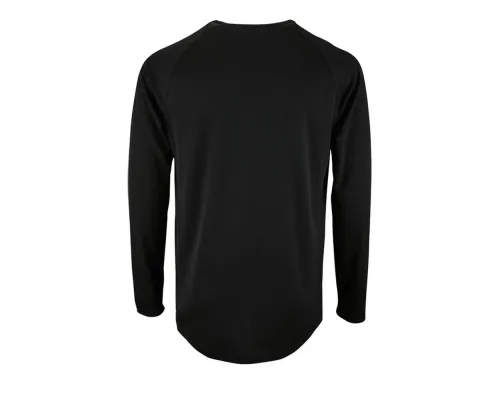 Футболка с длинным рукавом Sporty LSL Men, черная Футболка с длинным рукавом Sporty LSL Men, черная