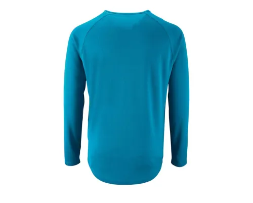Футболка с длинным рукавом Sporty LSL Men, ярко-бирюзовая Футболка с длинным рукавом Sporty LSL Men, ярко-бирюзовая