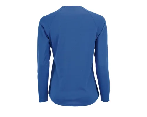 Футболка с длинным рукавом Sporty LSL Women, ярко-синяя Футболка с длинным рукавом Sporty LSL Women, ярко-синяя