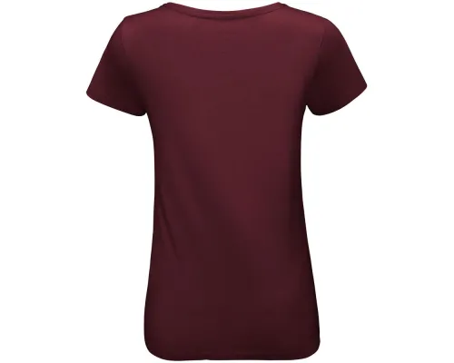 Футболка женская Martin Women, бордовая Футболка женская Martin Women, бордовая
