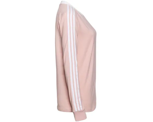 Футболка женская с длинным рукавом 3 Stripes LS, розовая Футболка женская с длинным рукавом 3 Stripes LS, розовая