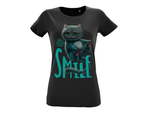 Футболка женская Smile, черная Футболка женская Smile, черная