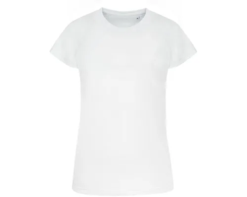 Футболка женская T-bolka Bicolor Lady, белая Футболка женская T-bolka Bicolor Lady, белая