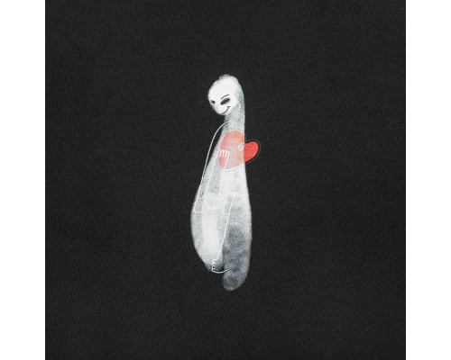 Футболка мужская Ghost of Love, черная Футболка мужская Ghost of Love, черная