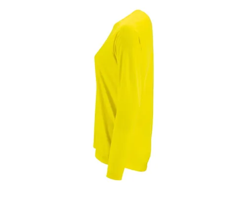 Футболка с длинным рукавом Sporty LSL Women, желтый неон Футболка с длинным рукавом Sporty LSL Women, желтый неон