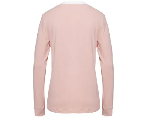 Футболка женская с длинным рукавом 3 Stripes LS, розовая Футболка женская с длинным рукавом 3 Stripes LS, розовая