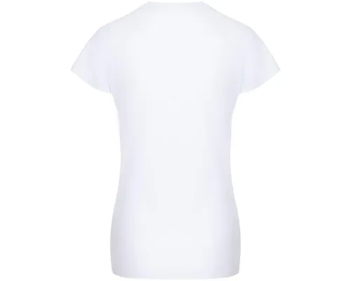 Футболка женская T-bolka Bicolor Lady, белая Футболка женская T-bolka Bicolor Lady, белая