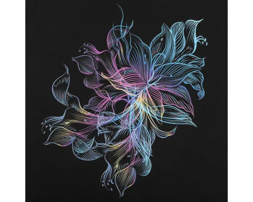Футболка женская Vibrance, черная Футболка женская Vibrance, черная