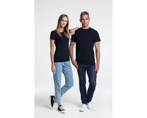 Футболка мужская T-bolka Stretch, темно-синяя (navy)