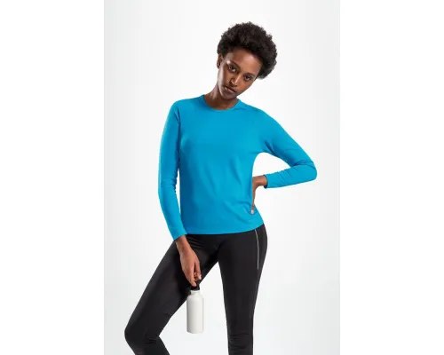 Футболка с длинным рукавом Sporty LSL Women, ярко-синяя Футболка с длинным рукавом Sporty LSL Women, ярко-синяя