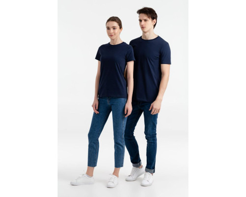 Футболка мужская T-bolka Stretch Light, темно-синяя (navy)