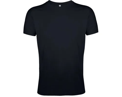 Футболка мужская приталенная Regent Fit 150, черная Футболка мужская приталенная Regent Fit 150, черная