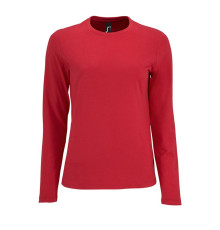 Футболка с длинным рукавом Imperial LSL Women, красная