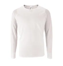 Футболка с длинным рукавом Sporty LSL Men, белая