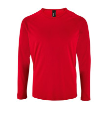 Футболка с длинным рукавом Sporty LSL Men, красная