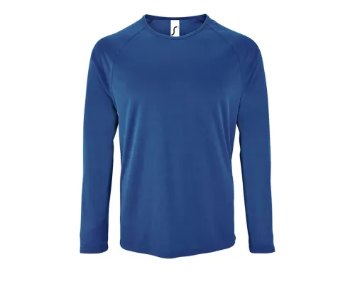 Футболка с длинным рукавом Sporty LSL Men, ярко-синяя Футболка с длинным рукавом Sporty LSL Men, ярко-синяя