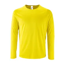 Футболка с длинным рукавом Sporty LSL Men желтый неон