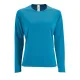 Футболка с длинным рукавом Sporty LSL Women, ярко-бирюзовая