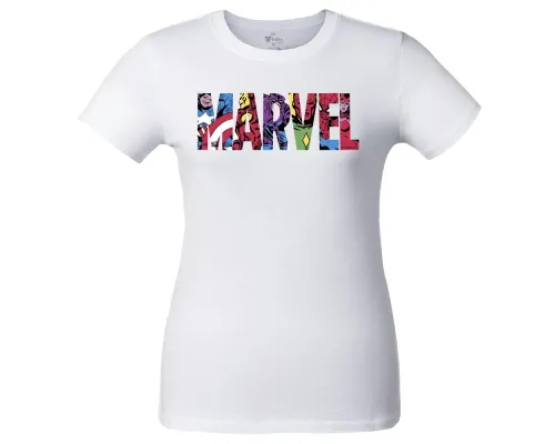Футболка женская Marvel Avengers, белая