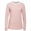 Футболка женская с длинным рукавом 3 Stripes LS, розовая