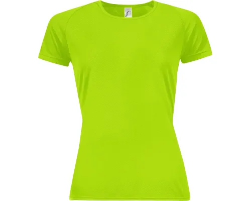 Футболка женская Sporty Women 140, зеленый неон