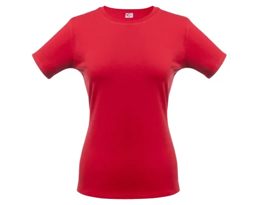 Футболка женская T-bolka Stretch Lady, темно-красная