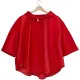 Дождевик детский Rainman Poncho Kids, красный