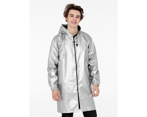 Дождевик Rainman Zip, серебристый