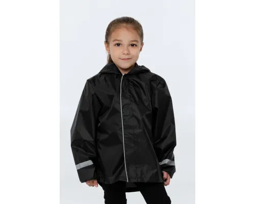 Дождевик детский Sunshower Kids, черный Дождевик детский Sunshower Kids, черный