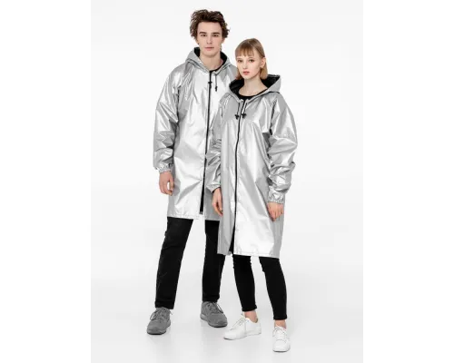 Дождевик Rainman Zip, серебристый