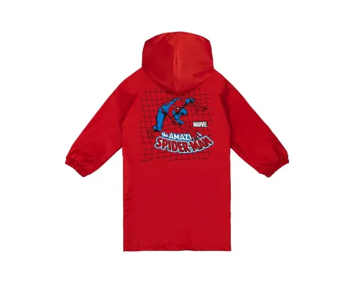 Дождевик детский Amazing Spider-Man, красный