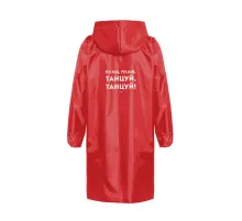 Дождевик «Плащ, плащ», красный