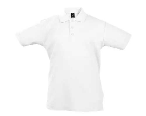 Рубашка поло детская Summer II Kids 170, белая