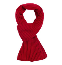 Шарф Stripes, красный (алый)