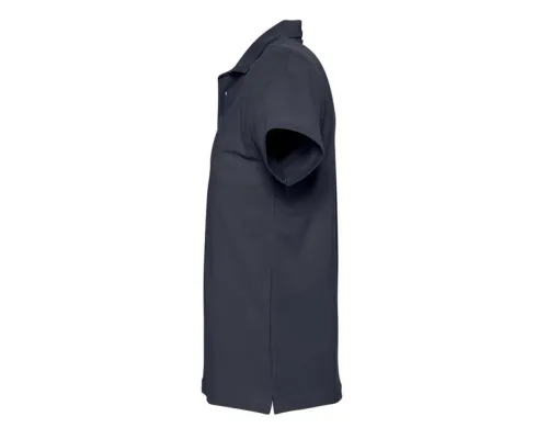 Рубашка поло мужская Spring 210 темно-синяя (navy)