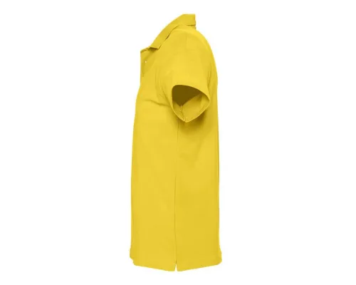 Рубашка поло мужская Spring 210, желтая Рубашка поло мужская Spring 210, желтая