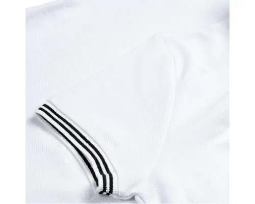Рубашка поло женская Virma Stripes Lady, белая Рубашка поло женская Virma Stripes Lady, белая