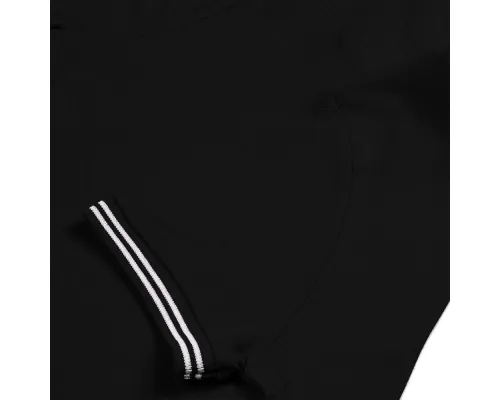 Рубашка поло женская Virma Stripes Lady, черная Рубашка поло женская Virma Stripes Lady, черная