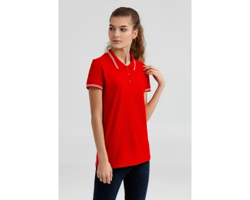 Рубашка поло женская Virma Stripes Lady, темно-синяя Рубашка поло женская Virma Stripes Lady, темно-синяя