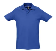 Рубашка поло мужская Spring 210, ярко-синяя (royal)