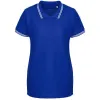Рубашка поло женская Virma Stripes Lady, ярко-синяя
