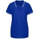 Рубашка поло женская Virma Stripes Lady, ярко-синяя