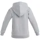 Толстовка с капюшоном детская Kirenga Kids, серый меланж
