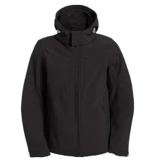 Куртка мужская Hooded Softshell черная