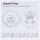 Лампа-колонка dreamTime для пробуждения светом и музыкой, черная