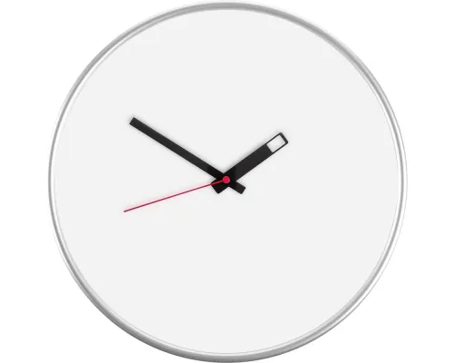Часы настенные ChronoTop, серебристые
