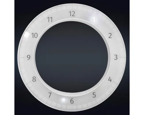Часы настенные The Only Clock, белые
